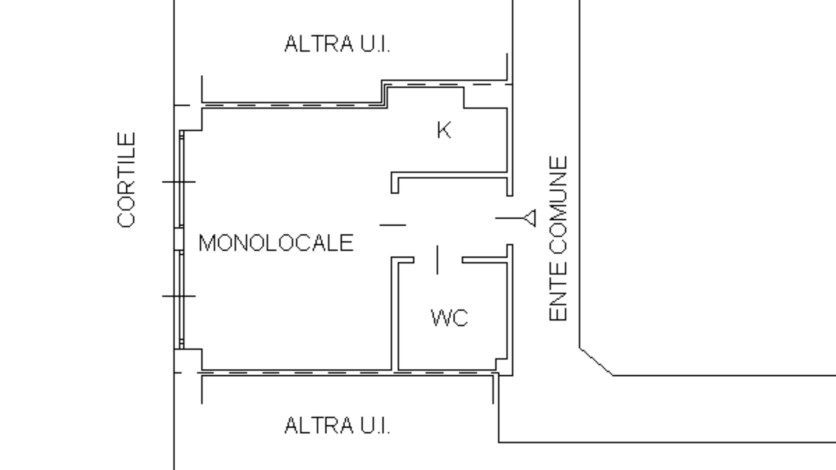 Vendita monolocale via Caviglia, investimento, ristrutturato, arredato, portineria, ascensore, Milano 1